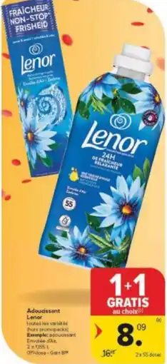Carrefour Market Lenor Adoucissant aanbieding