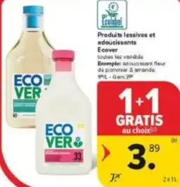 Carrefour Market Ecover Produits lessives et adoucissants aanbieding