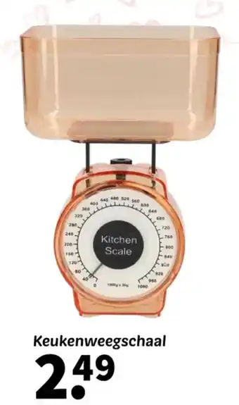 Keukenweegschaal