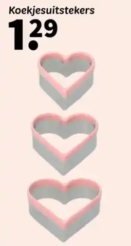 Wibra Koekjesuitstekers aanbieding