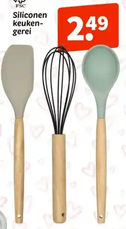 Wibra Siliconen keukengerei aanbieding