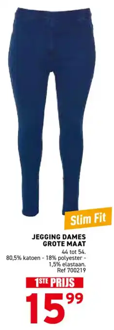 Jegging dames grote maat