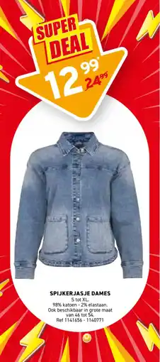 Trafic Spijkerjasje dames aanbieding