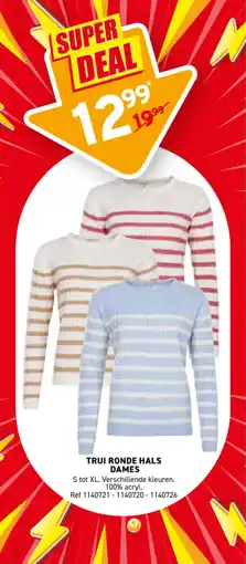 Trafic Trui ronde hals dames aanbieding