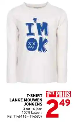 Trafic T-shirt lange mouwen jongens aanbieding