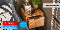 Woonsquare Vegas bijzettafel aanbieding