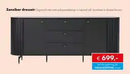 Woonsquare Zanzibar dressoir aanbieding