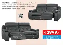 Woonsquare 312+2 zits Luciano aanbieding