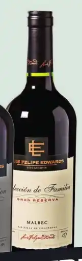 Sligro Luis felipe edwards gran reserva colchagua chili malbec aanbieding