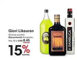 Sligro Giori Likeuren aanbieding