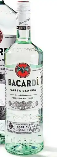 Sligro Bacardi carta blanca aanbieding