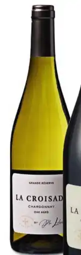 Sligro La croisade réserve pays d'oc chardonnay aanbieding