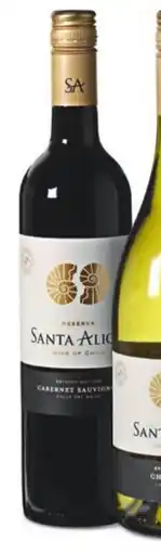 Sligro Santa alicia reserva maipo valley chili cabernet sauvignon aanbieding