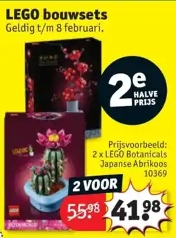 Kruidvat LEGO bouwsets aanbieding