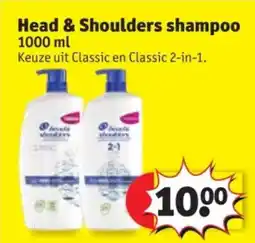 Kruidvat Head & shoulders shampoo aanbieding