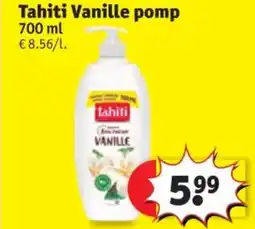 Kruidvat Tahiti Vanille pomp aanbieding