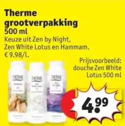 Kruidvat Therme grootverpakking aanbieding