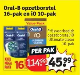 Kruidvat Oral-B opzetborstel aanbieding