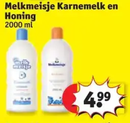 Kruidvat Melkmeisje karnemelk en honing aanbieding