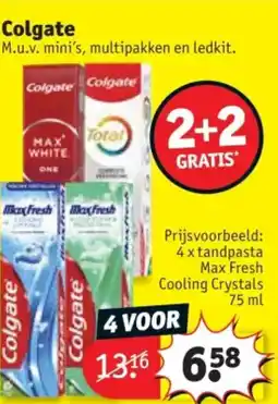 Kruidvat Colgate aanbieding