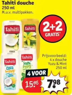 Kruidvat Tahiti douche aanbieding