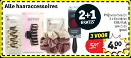 Kruidvat Alle haaraccessoires aanbieding