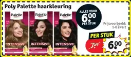 Kruidvat Poly palette haarkleuring aanbieding
