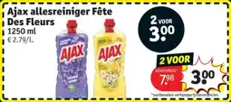 Kruidvat Ajax allesreiniger fête des fleurs aanbieding