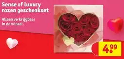 Kruidvat Sense of luxury rozen geschenkset aanbieding