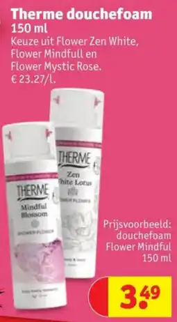 Kruidvat Therme Douchefoam aanbieding