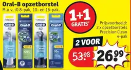 Kruidvat Oral-B opzetborstel aanbieding