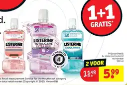 Kruidvat LISTERINE aanbieding