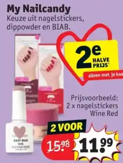 Kruidvat My Nailcandy aanbieding