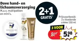 Kruidvat Dove hand- en lichaamsverzorging aanbieding