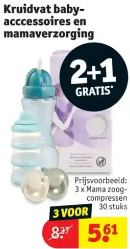 Kruidvat Kruidvat baby acccessoires en mamaverzorging aanbieding