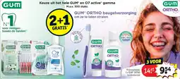 Kruidvat Keuze uit het hele GUM en O7 active gamma aanbieding