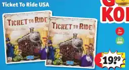 Kruidvat Ticket To Ride USA aanbieding