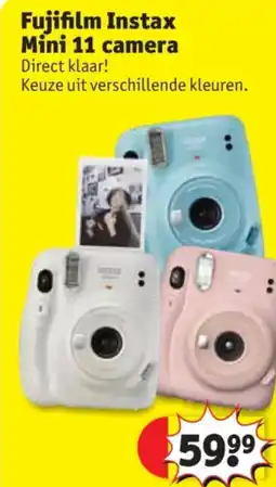 Kruidvat Fujifilm Instax Mini 11 camera aanbieding