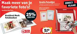 Kruidvat Kruidvat Merk fotoboeken aanbieding
