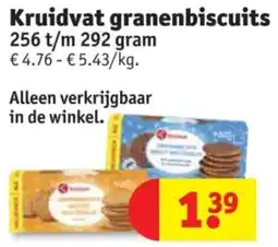 Kruidvat Kruidvat granenbiscuits aanbieding