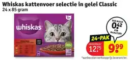 Kruidvat Whiskas kattenvoer selectie in gelei Classic aanbieding