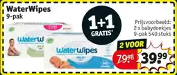 Kruidvat WaterWipes aanbieding