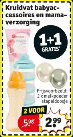 Kruidvat Kruidvat baby accessoires en mamaverzorging aanbieding