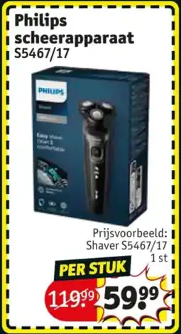 Kruidvat Philips scheerapparaat S5467/17 aanbieding