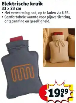 Kruidvat Elektrische kruik aanbieding