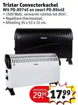 Kruidvat Tristar Convectorkachel aanbieding