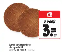 Jumbo Jumbo verse roomboter stroopwafel XL aanbieding