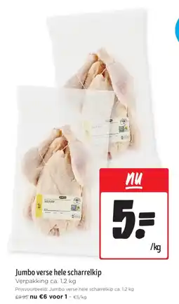 Jumbo Jumbo verse hele scharrelkip aanbieding