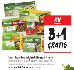 Jumbo Knorr bouillon original, finesse & jelly aanbieding