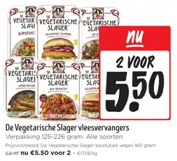 Jumbo De Vegetarische Slager vleesvervangers aanbieding
